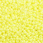 10/0 Preciosa Seed Beads Shiny Yellow
